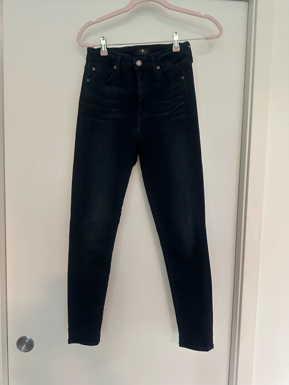 7 for all mankind skinny jean size 26
